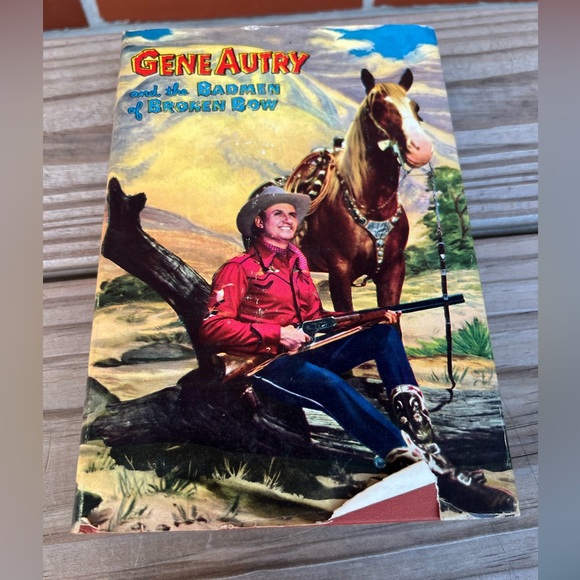 Gene Autry Hardcover Books Original Dustjackets Vintage 1940s Cowboy Lot Of 4 - Picture 12 of 15